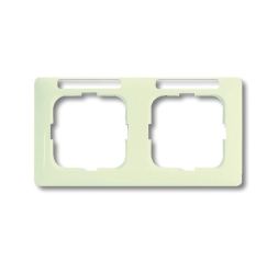 Busch-Jaeger 1732 NSKA-212 cover frame, 2-way frame white