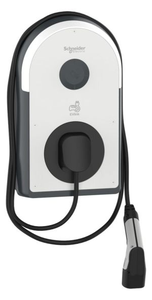 Schneider Electric EVB3S22NC0M EVlink Pro AC 22kW-T2 Cable-MID-6mA Wallbox