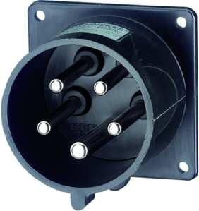 Mennekes 24152 panel plug TA 32A 5-pin 6h 400V IP44
