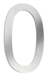 CMD stainless steel house number 0
