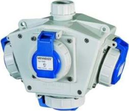 Mennekes 91395 socket combination Delta-Box IP67