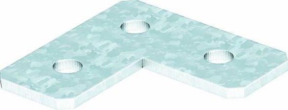 OBO Bettermann GMS LFT L-form connection plate, 1124653