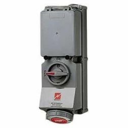 Mennekes 7294 wall socket DUO 32A 5-pin 6h 400V IP67