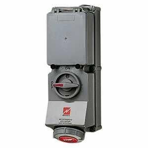 Mennekes 7294 wall socket DUO 32A 5-pin 6h 400V IP67