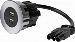 Kopp 939705010 VersaDOT USB edels GST USB installation box