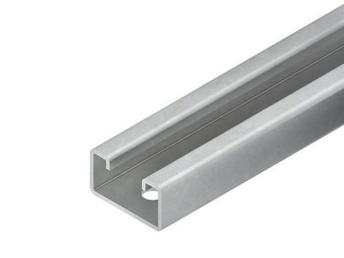 Niedax 2986/6FO 2986/6 FO 40x22mm SW 18mm unperforated anchor rail