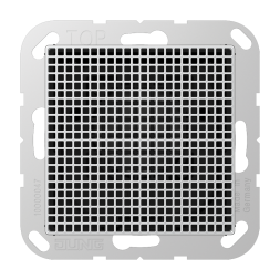 Jung LSMA4AL loudspeaker module, series A, aluminium