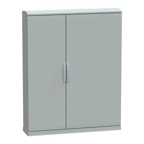 Schneider Electric NSYPLAZT15123G 7035 POLY-WS 1500X1250X320 2 DOORS standing cabinet