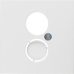 Berker 11961909 Central piece for loudspeaker socket polar white matt Berker S.1/B.3/B.7