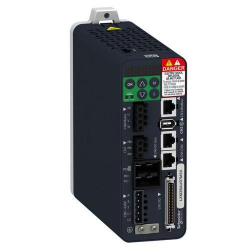 Schneider Electric LXM28AU07M3X Lexium single and three phase 750W Motion servo drive