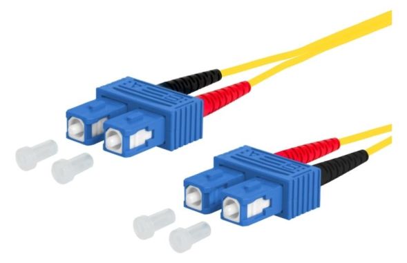 METZ CONNECT 151P1EOEO50E OpDAT SC-D/SC-D OS2 5.0m patch cable