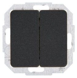 Kopp 618315080 MILANO anthracite on/off switch