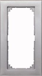 MERTEN 488860 frame 2-way aluminum M-PLAN