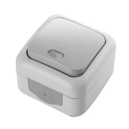 HHG 92551227 Palmiye grey IP54 button