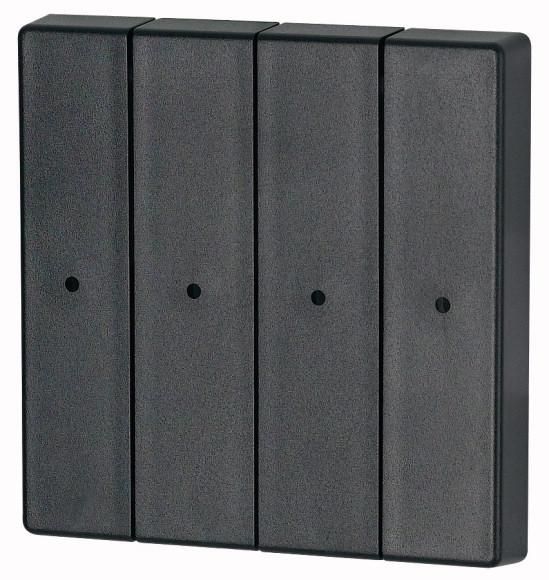 Eaton CWIZ-04/04-LED rocker, 4-way, + lens, anthracite, 126065