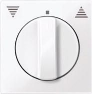 MERTEN 567125 Central plate active white glossy System M