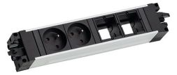 Bachmann 906.0217 STEP ALU 2XUTE 2XCM GST18 power strip