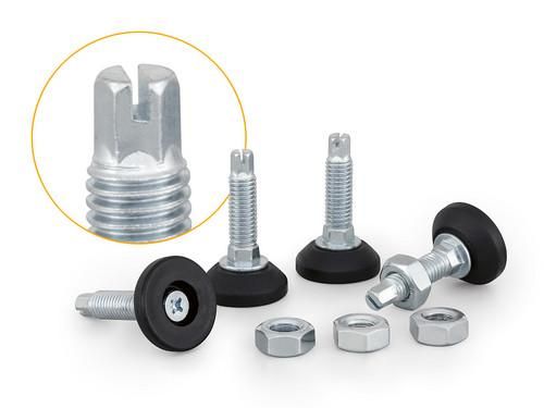 Triton RAX-MS-X64-X1 Adjustable leveling feet for standing cabinets