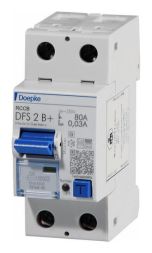 Doepke 09156596 DFS2 080-2/0,30-B+ residual current circuit breaker