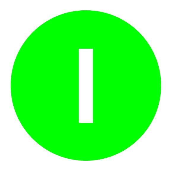 Eaton M22-XDH-G-X1 button plate, high green, I , 218210