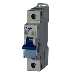 Doepke 09916195 DLS6I C3A 1-pole 10KA circuit breaker