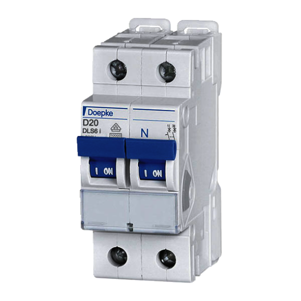 Doepke 09916414 DLS6I D20A 1-pole+N 10KA circuit breaker