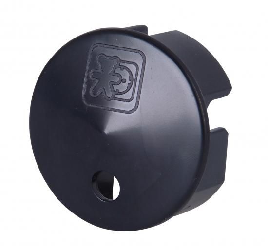 Kopp 320605082 plug-in socket protection black