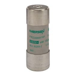 Mersen W211044J FR22AM69V16P 16A aM AC400-690V 22x58 cylindrical fuse link