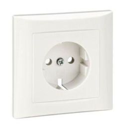 ELSO ELG087263 socket cover full plate replacement JOY pure white