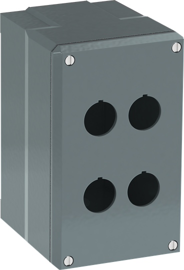 ABB Stotz-Kontakt 1SFA170834R1004 080SP4M 4 command points grey aluminum IP66 metal housing