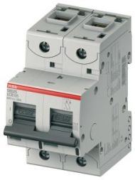 ABB Stotz-Kontakt S802S-UCB125, high-performance circuit breaker 125A,B,500VDC=Icu 50kA,2P, 2CCS862001R1845