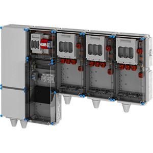 Hensel Mi EV 140kW 3001 f 3 outlets each 140kW charging distributor