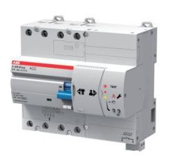 ABB Stotz-Kontakt F-ARI4Test A-25/0.03, F-ARI4Test A-25/0.03 residual current circuit breaker 7TE 4P, type A, 25A, 30mA, short-circuit, automatic test/restart, 2CSF304131R1250