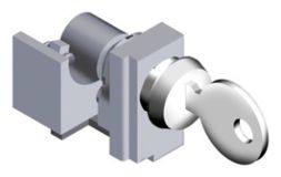 ABB Stotz-Kontakt KLC XT3 KEY LOCK RONIS EQ.FEL.C OP.xC.BR , key lock Klc XT3 type C accessory for circuit breaker XT3 key lock , 1SDA066608R0001