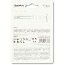 GP 260GPACTCP2100 clip flashlight 20 lm 25m, IPX4 incl. battery