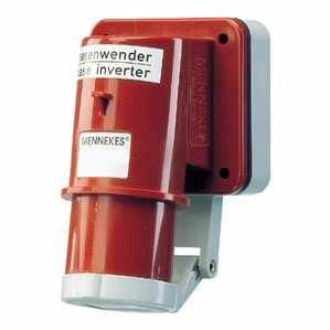 Mennekes 3356 phase inverter surface-mounted plug 32A 4-pole 6h 400V IP44
