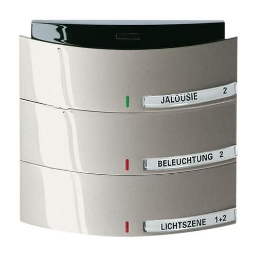 Busch-Jaeger 6320/30-79 Control element 3/6-way, with infrared interface, Busch-triton® champagne metallic