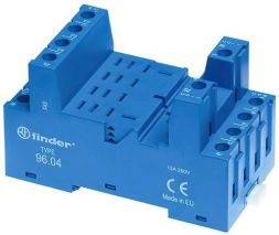 Finder 96.04 relay socket