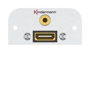Kindermann 7441000589 HDMI/Audio 3.5Kl connection panel