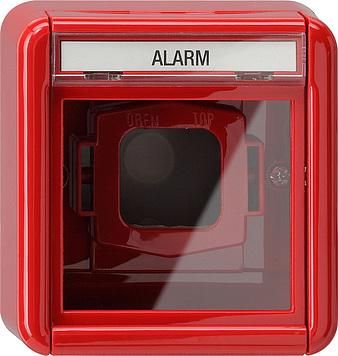 Gira 020630 cover glass pane BSF WG surface-mounted red