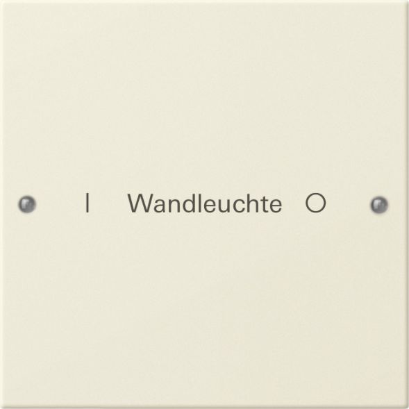 GIRA 220101 TS3 rocker set for label service System 55 | 1-way | cream white glossy