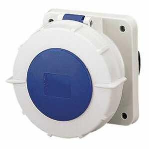 Mennekes 1460 surface-mounted box 125A 5-pin 9h 230V IP67