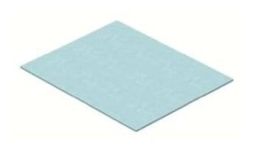 OBO Bettermann DUG-B6 for GES6 258x205mm blind cover, 7407172