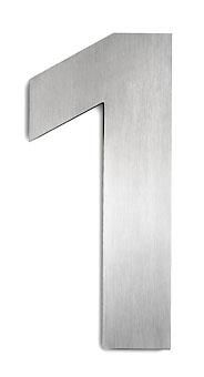 CMD stainless steel house number 1 large G1