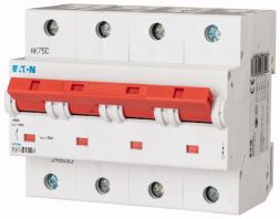 Eaton PLHT-C100/4 miniature circuit breaker, 100A, 4p, C-Char, 248092