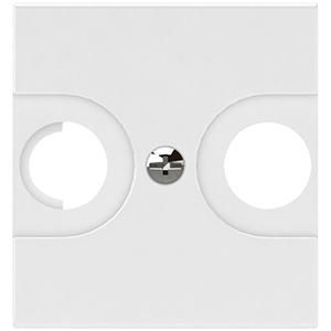 Legrand 078785 cover MOSAIC TV/R/SAT-2mod ws , (white)
