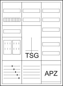 Eaton 300866 ZSD-2ZTV-1100-BKE-I/APZ complete meter cabinet