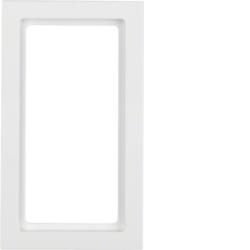 Berker 13096099 frame with large cutout polar white velvet Berker Q.3