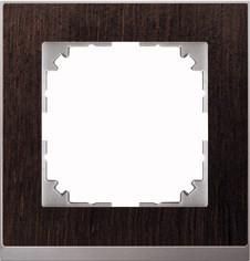 MERTEN MEG4010-3671 frame 1-way wenge/aluminium