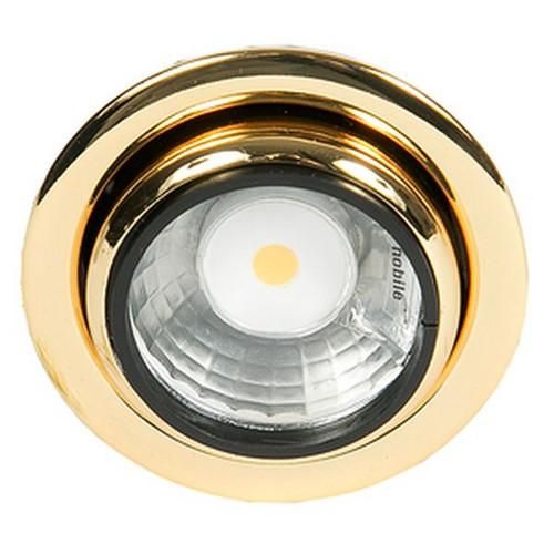 Nobile 1550227900 N 5022 COB gold Set 3x3.3W ww PK=3pcs LED furniture recessed spotlight